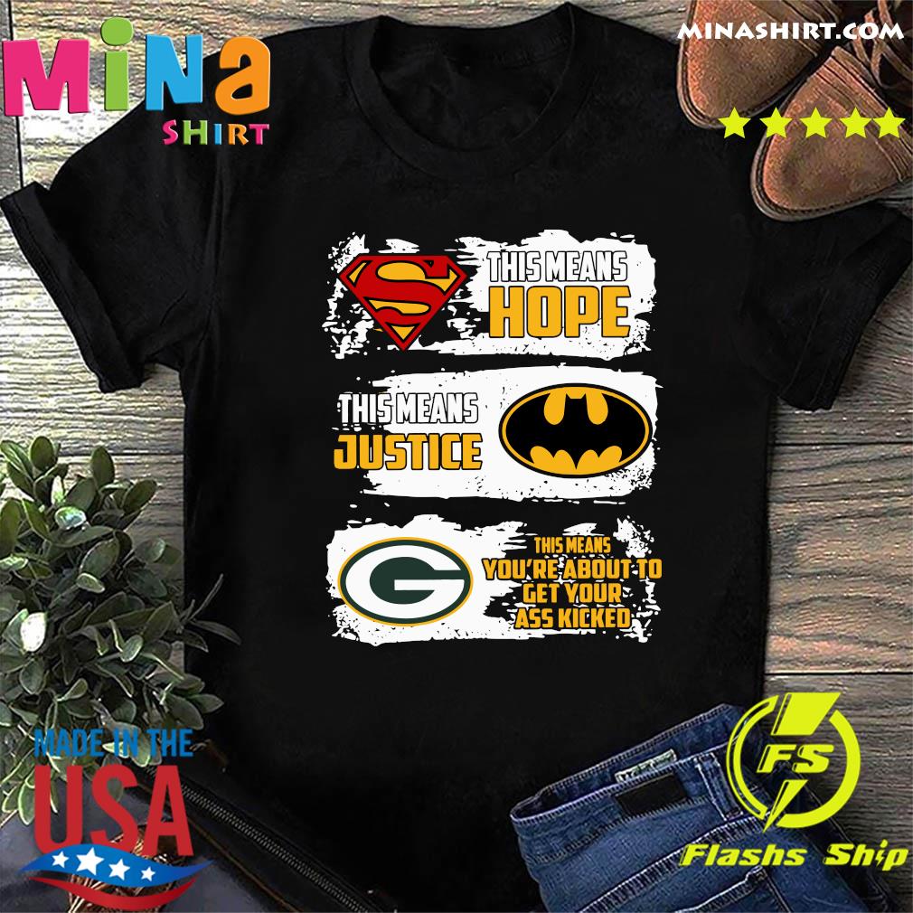batman packers shirt